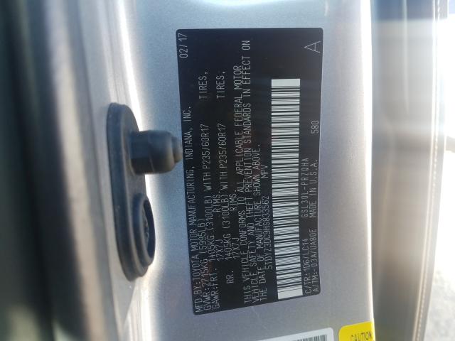 2017 TOYOTA SIENNA XLE - 5TDYZ3DC9HS833562
