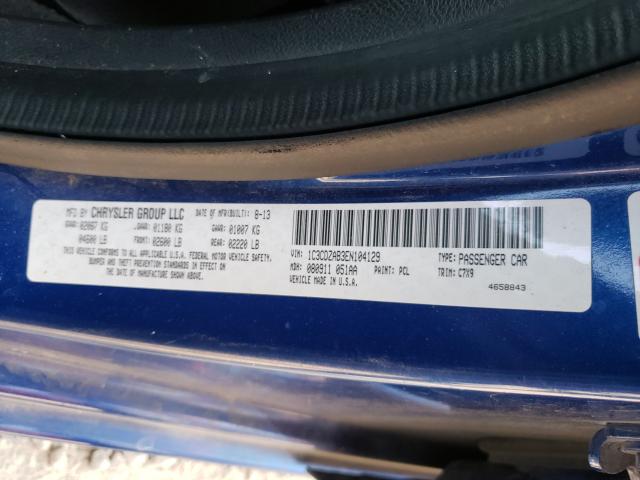 2014 DODGE AVENGER SE 1C3CDZAB3EN104129
