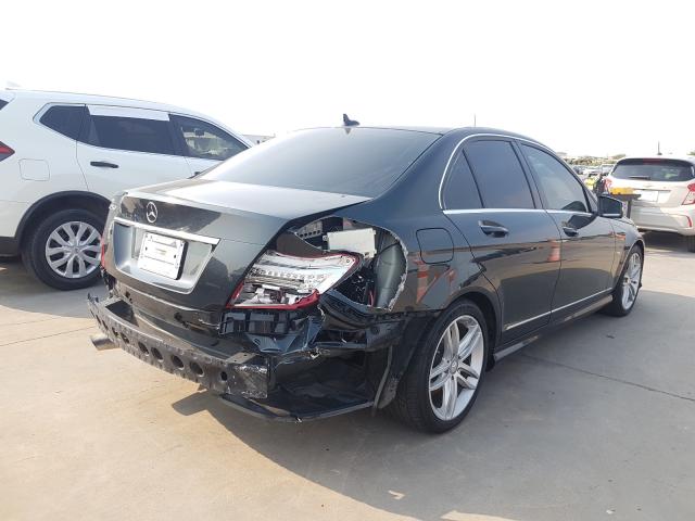 2012 MERCEDES-BENZ C 250 WDDGF4HB0CA609717