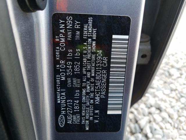 2013 HYUNDAI ACCENT GLS KMHCT5AE8DU133904