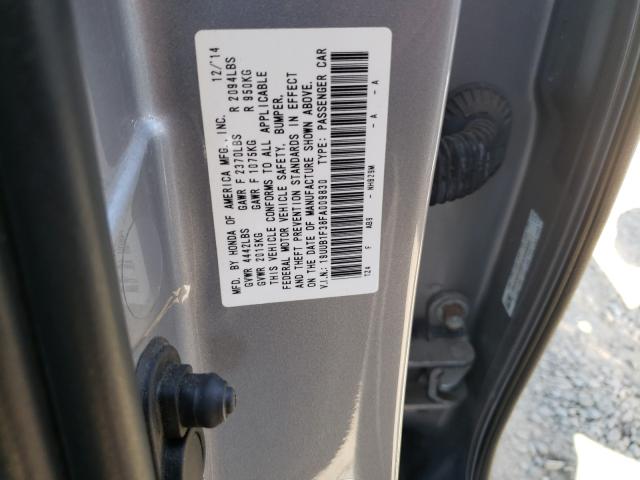 2015 ACURA TLX - 19UUB1F38FA009830