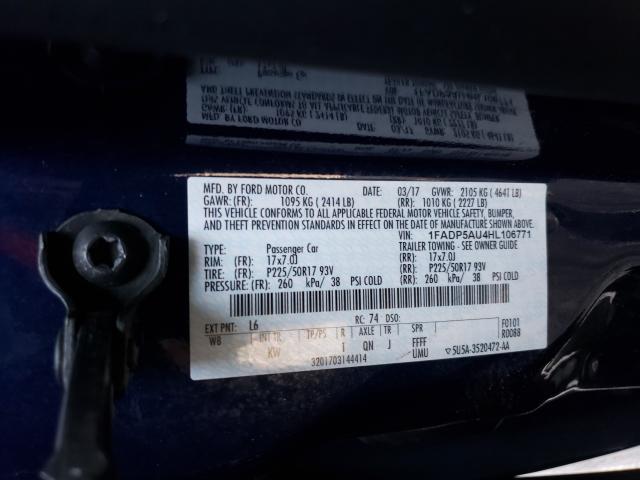 2017 FORD C-MAX SE - 1FADP5AU4HL106771