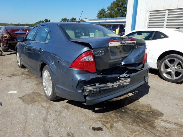 2012 FORD FUSION HYB 3FADP0L32CR167909