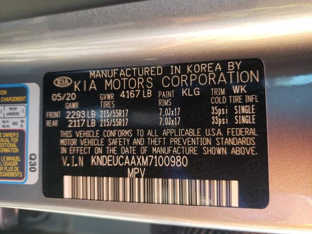 2021 KIA SELTOS S KNDEUCAAXM7100980