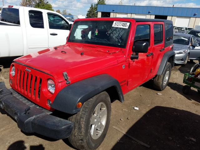 2015 JEEP WRANGLER U 1C4BJWDG8FL528800