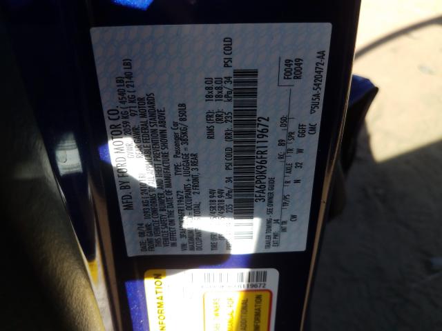 2015 FORD FUSION TIT 3FA6P0K96FR119672