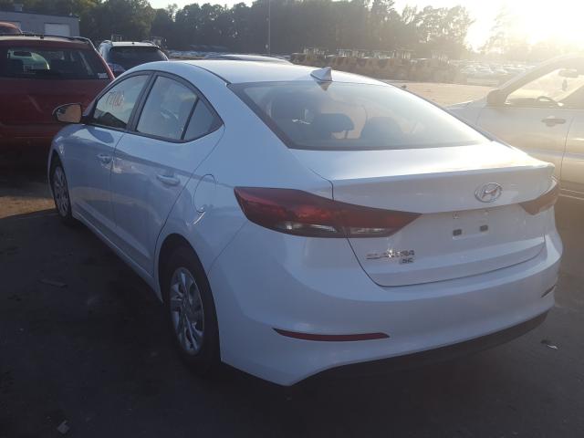 2017 HYUNDAI ELANTRA SE 5NPD74LF6HH194939