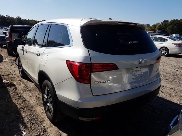 2017 HONDA PILOT EX 5FNYF6H39HB059404
