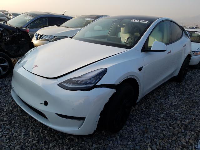 2020 TESLA MODEL Y 5YJYGDEE2LF025756