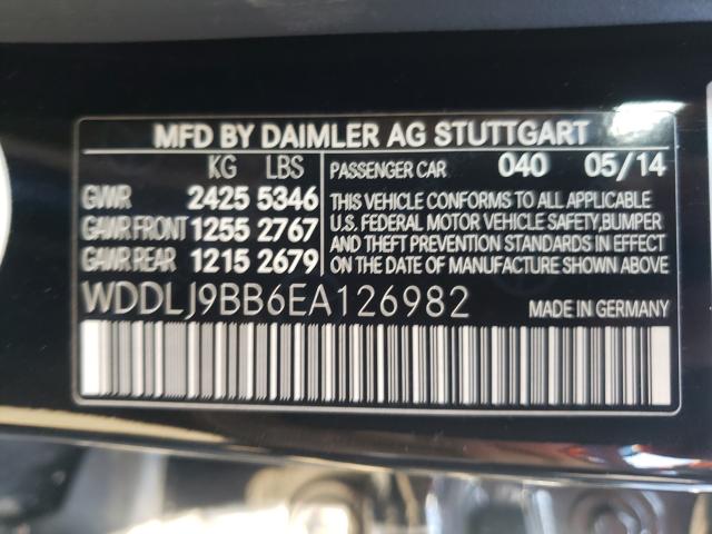 2014 MERCEDES-BENZ CLS 550 4M WDDLJ9BB6EA126982