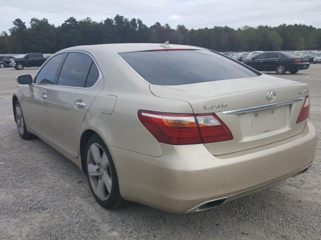 2010 LEXUS LS 460L JTHGL5EF9A5040242