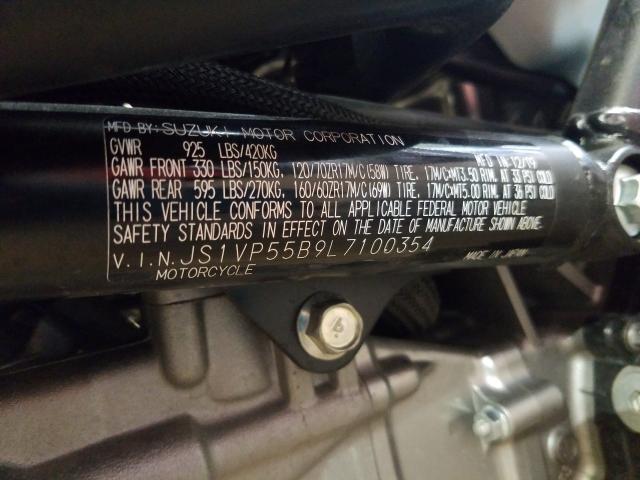 2020 SUZUKI SV650 A JS1VP55B9L7100354