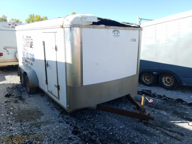Salvage trucks for sale at Des Moines, IA auction: 2000 Shadow Cruiser Trailer