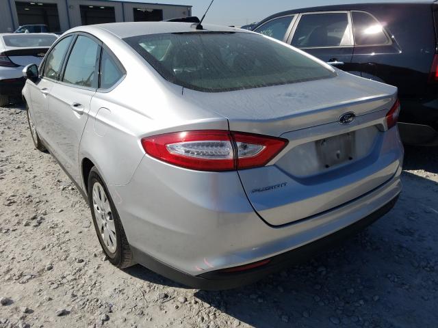 2013 FORD FUSION S 3FA6P0G7XDR368481