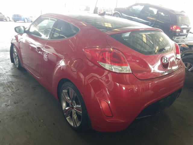 2013 HYUNDAI VELOSTER KMHTC6AD5DU107953