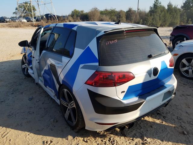 2016 VOLKSWAGEN GOLF R WVWUF7AU8GW091407