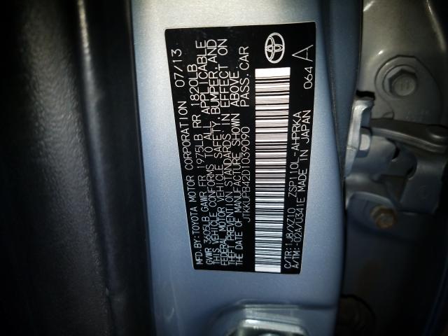 2013 TOYOTA SCION XD JTKKUPB42D1039090