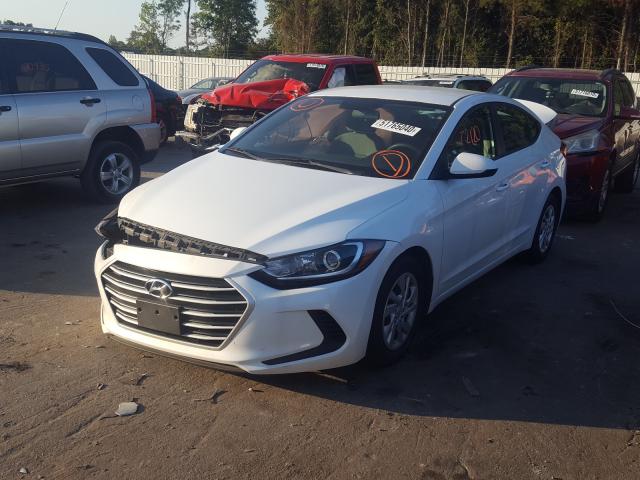 2017 HYUNDAI ELANTRA SE 5NPD74LF6HH194939