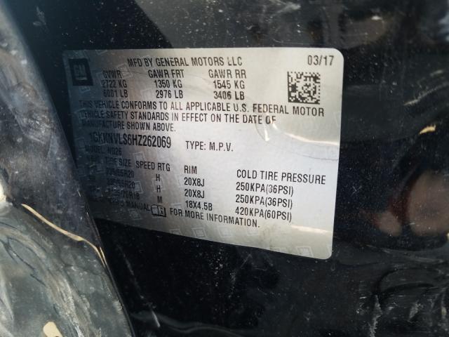2017 GMC ACADIA ALL 1GKKNVLS6HZ262069