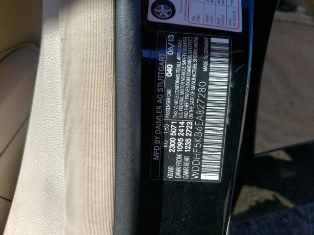 2014 MERCEDES-BENZ E 350 WDDHF5KB6EA827280