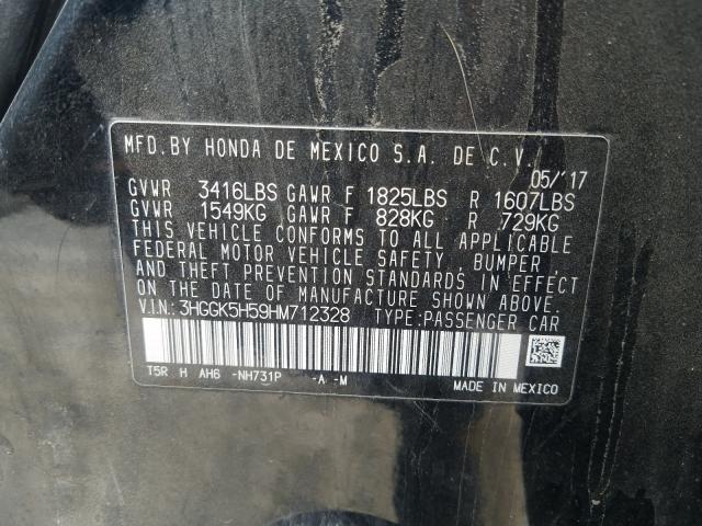 2017 HONDA FIT LX 3HGGK5H59HM712328