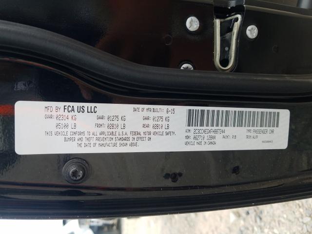 2015 CHRYSLER 300C 2C3CCAEGXFH887244