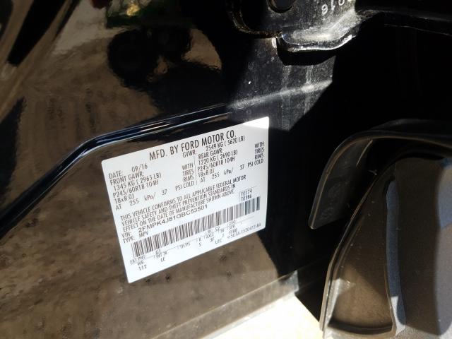 2016 FORD EDGE SEL 2FMPK4J81GBC53501