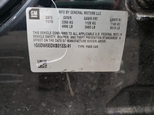 2011 CADILLAC STS LUXURY 1G6DW6EDXB0133241