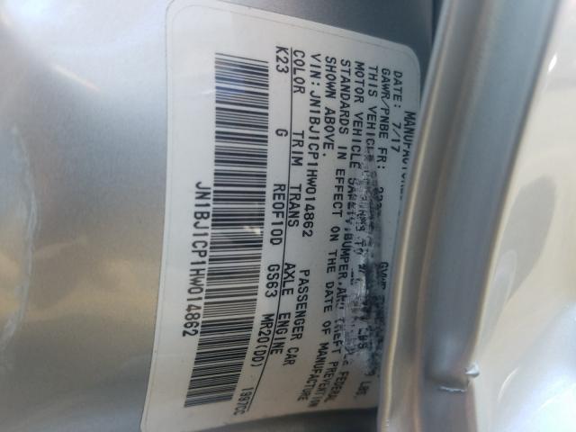 2017 NISSAN ROGUE SPOR JN1BJ1CP1HW014862