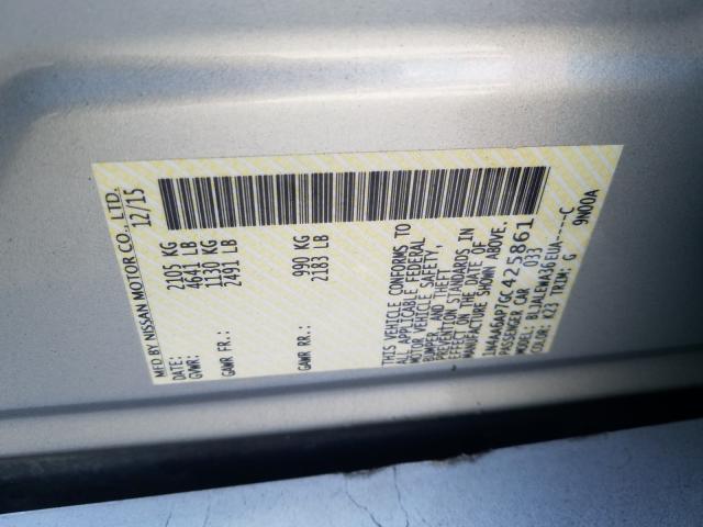 2016 NISSAN MAXIMA 3.5 1N4AA6AP7GC425861