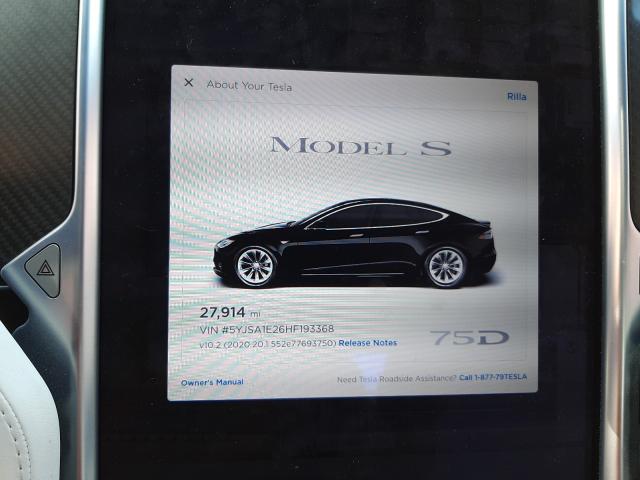 2017 TESLA MODEL S 5YJSA1E26HF193368