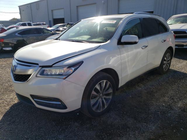 2014 ACURA MDX TECHNO 5FRYD3H42EB009581