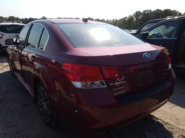 2014 SUBARU LEGACY 2.5 4S3BMBH65E3015343