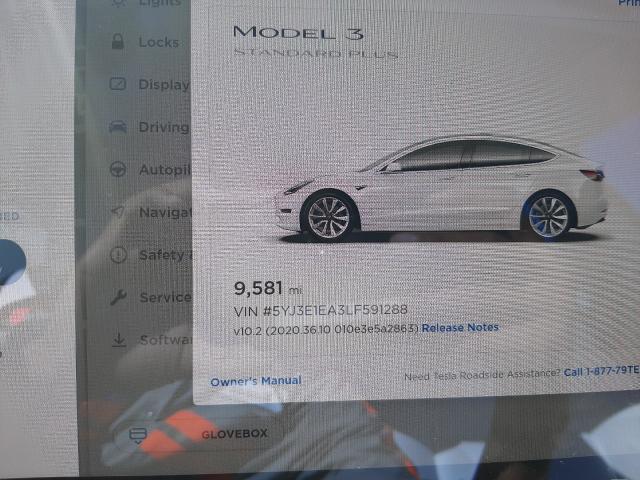 2020 TESLA MODEL 3 5YJ3E1EA3LF591288