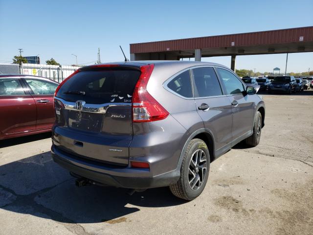 2016 HONDA CR-V SE 5J6RM4H48GL093072