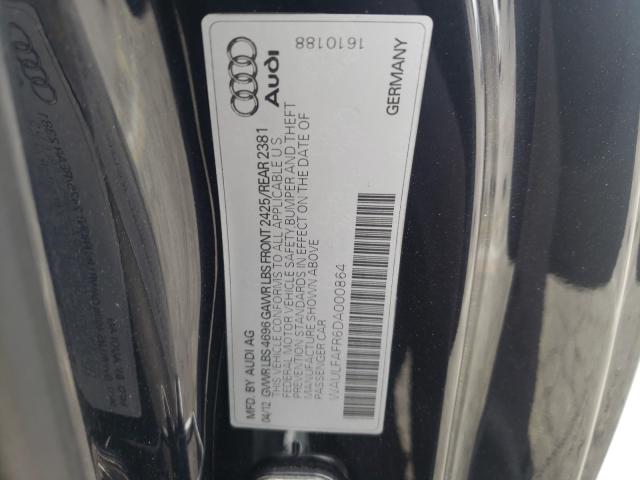 2013 AUDI A5 PREMIUM WAULFAFR6DA000864