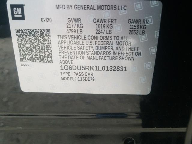 2020 CADILLAC CT5 SPORT 1G6DU5RK1L0132831