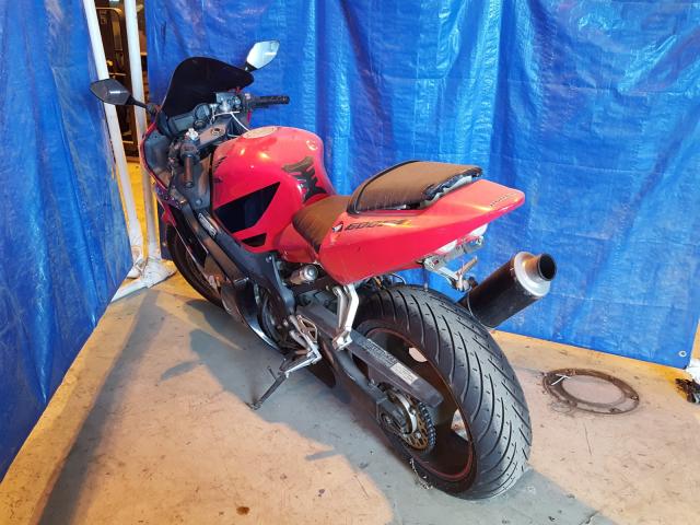 2001 HONDA CBR600 F4 JH2PC35061M207560