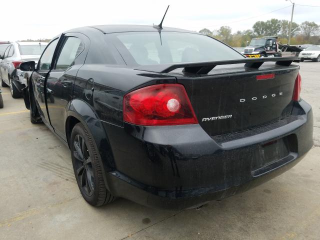 2013 DODGE AVENGER SX 1C3CDZCG4DN742431