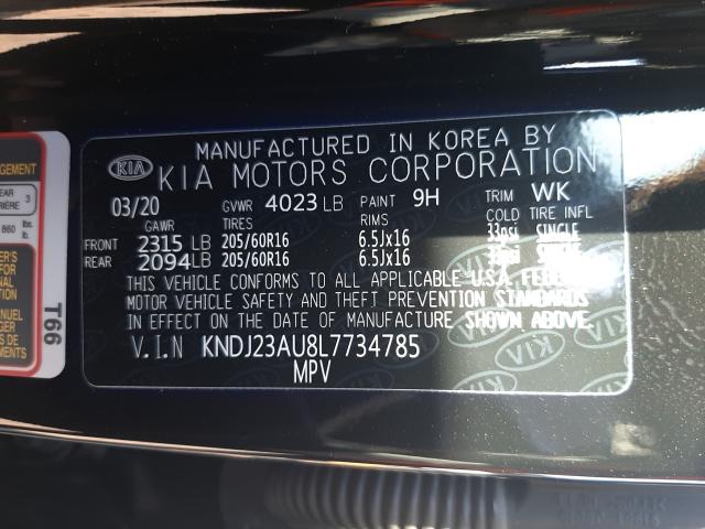 2020 KIA SOUL LX KNDJ23AU8L7734785
