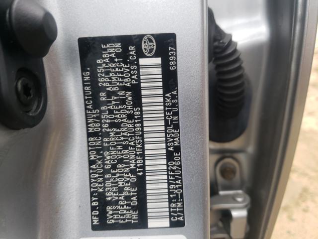 2015 TOYOTA CAMRY LE - 4T1BF1FK5FU981185