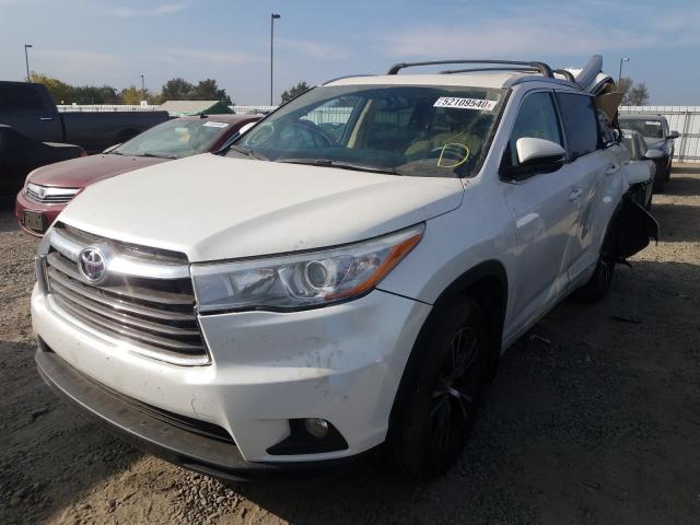 2016 TOYOTA HIGHLANDER 5TDJKRFH7GS320052