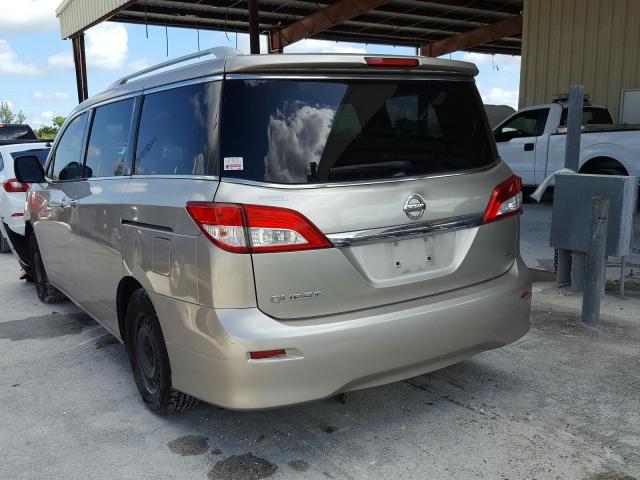 2012 NISSAN QUEST S JN8AE2KP4C9041375