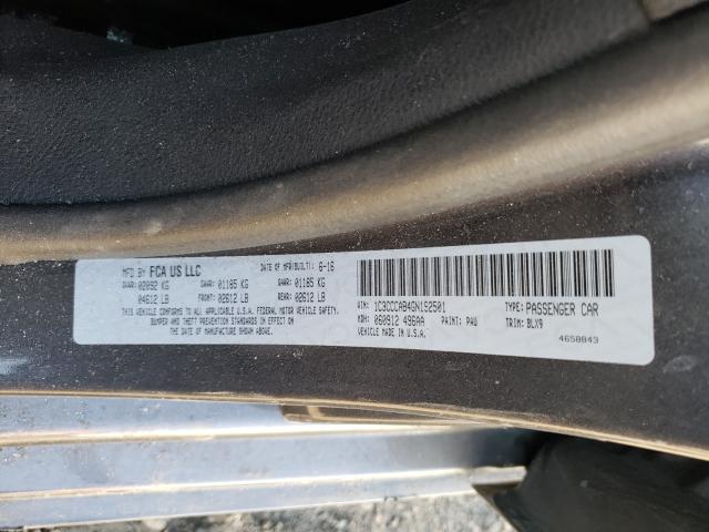 2016 CHRYSLER 200 LIMITE 1C3CCCAB4GN192501