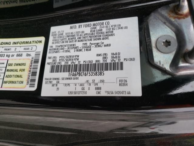 2015 FORD MUSTANG GT 1FA6P8CF6F5358385
