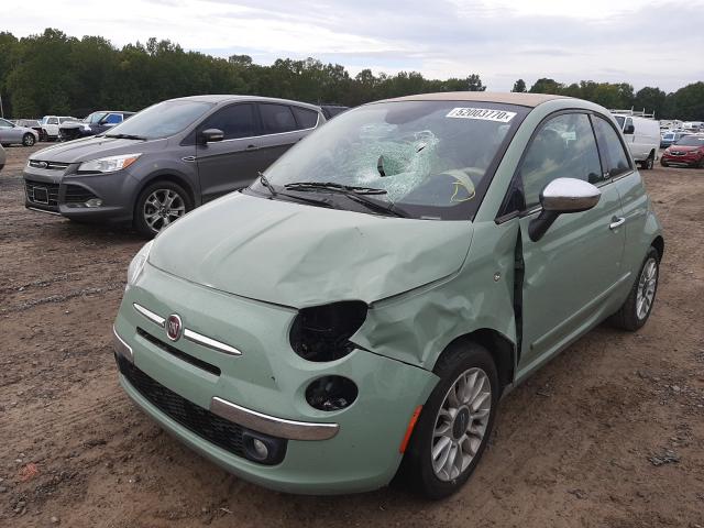 2013 FIAT 500 LOUNGE 3C3CFFER1DT748694