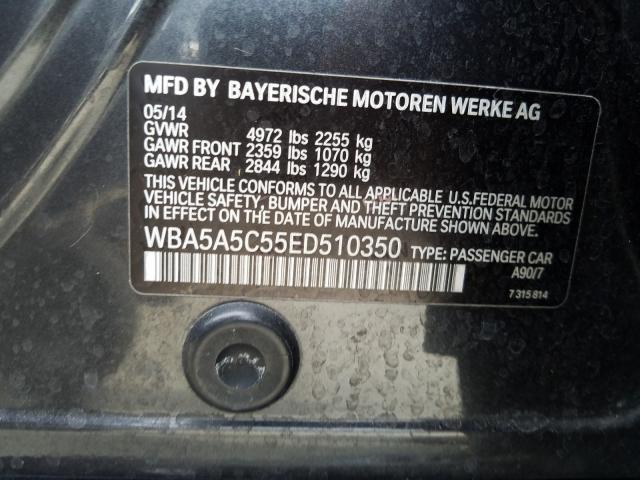 2014 BMW 528 I WBA5A5C55ED510350