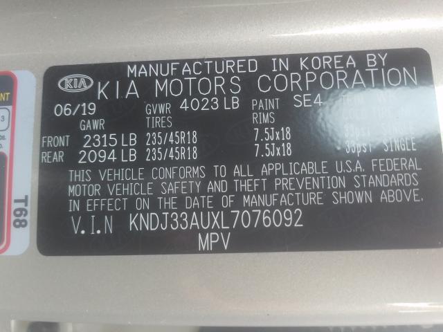 2020 KIA SOUL EX KNDJ33AUXL7076092