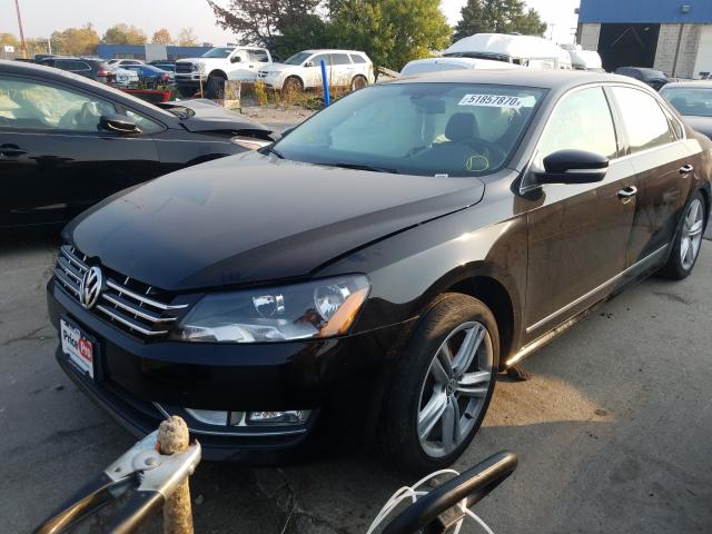 2013 VOLKSWAGEN PASSAT SEL 1VWCN7A30DC147839