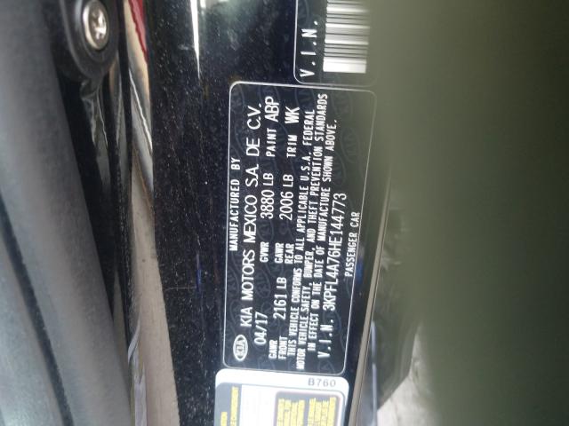 2017 KIA FORTE LX 3KPFL4A76HE144773